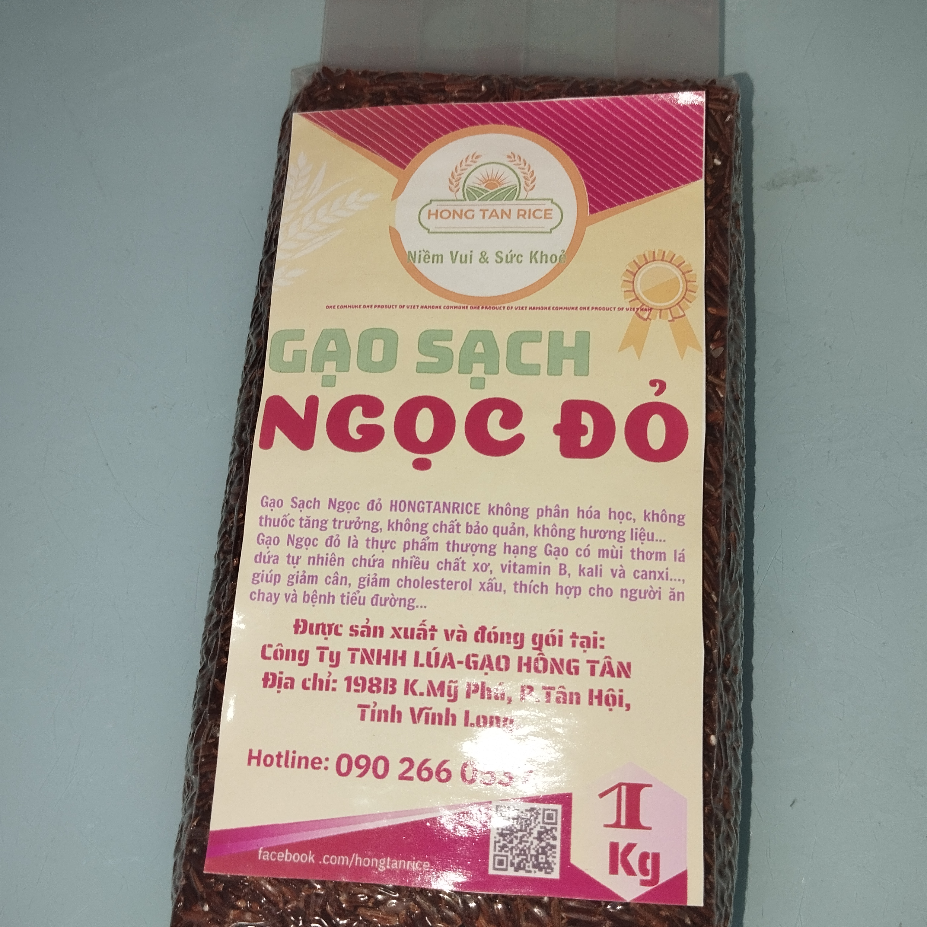 Gạo sạch ngọc đỏ