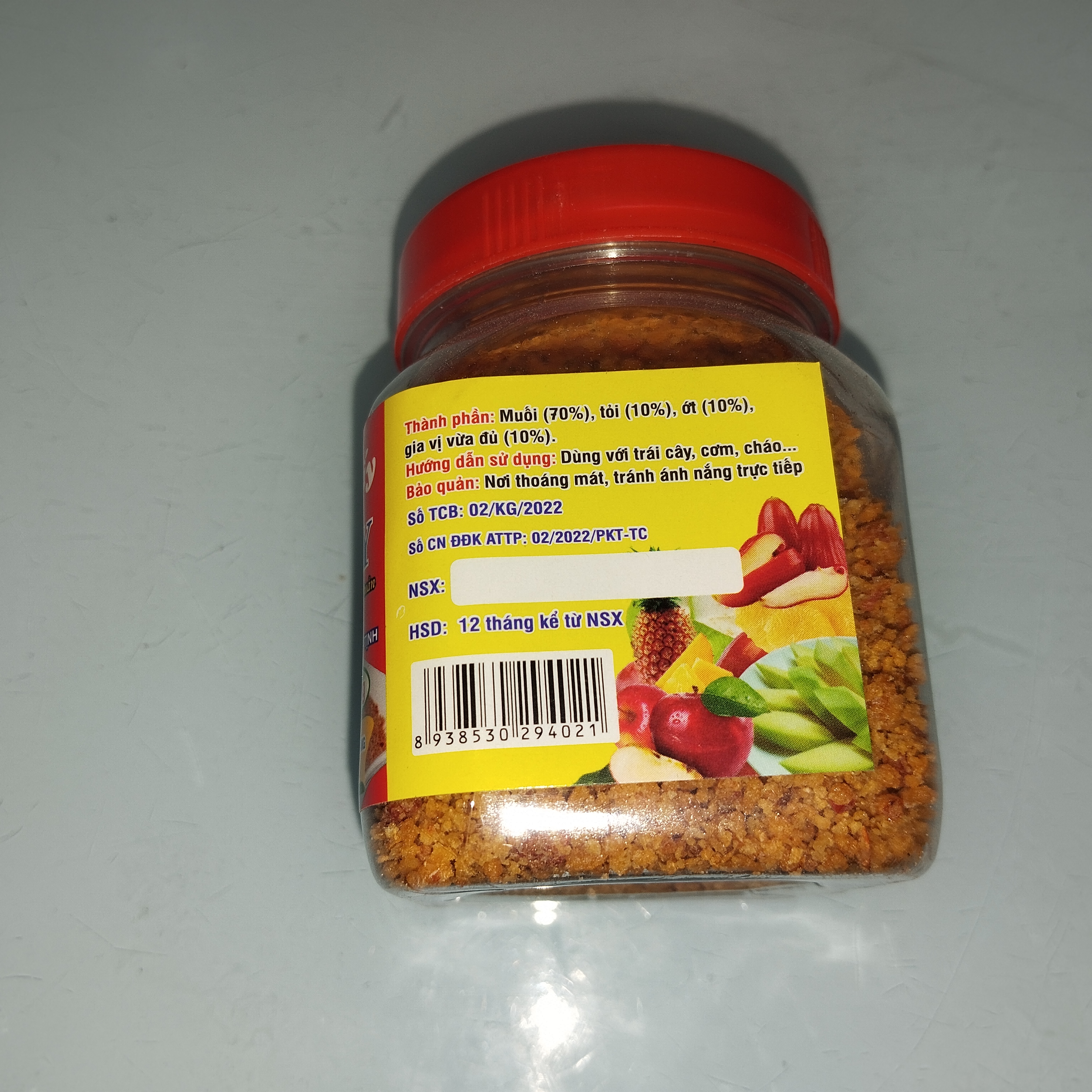 Muối ớt sấy miền tây