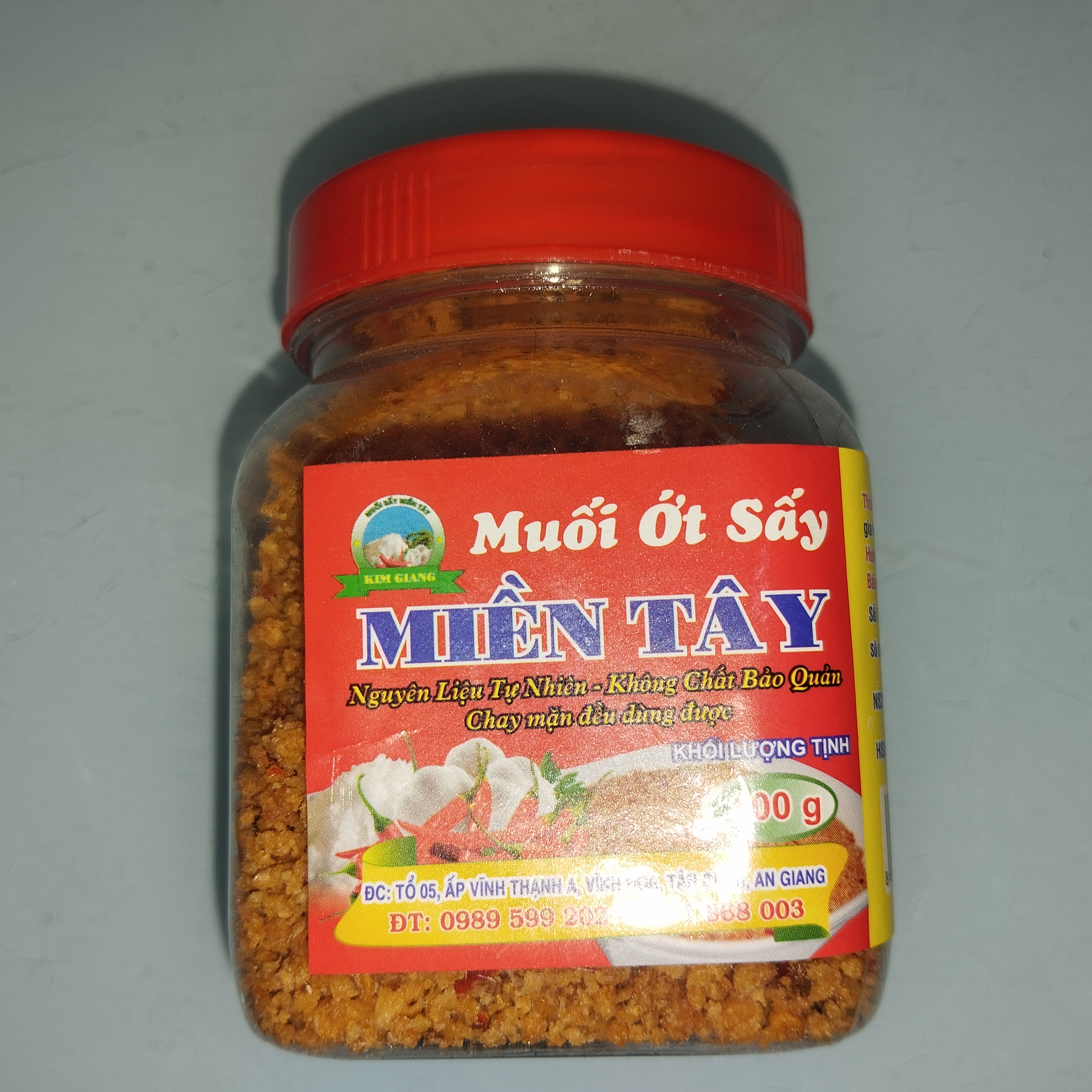 Muối ớt sấy miền tây