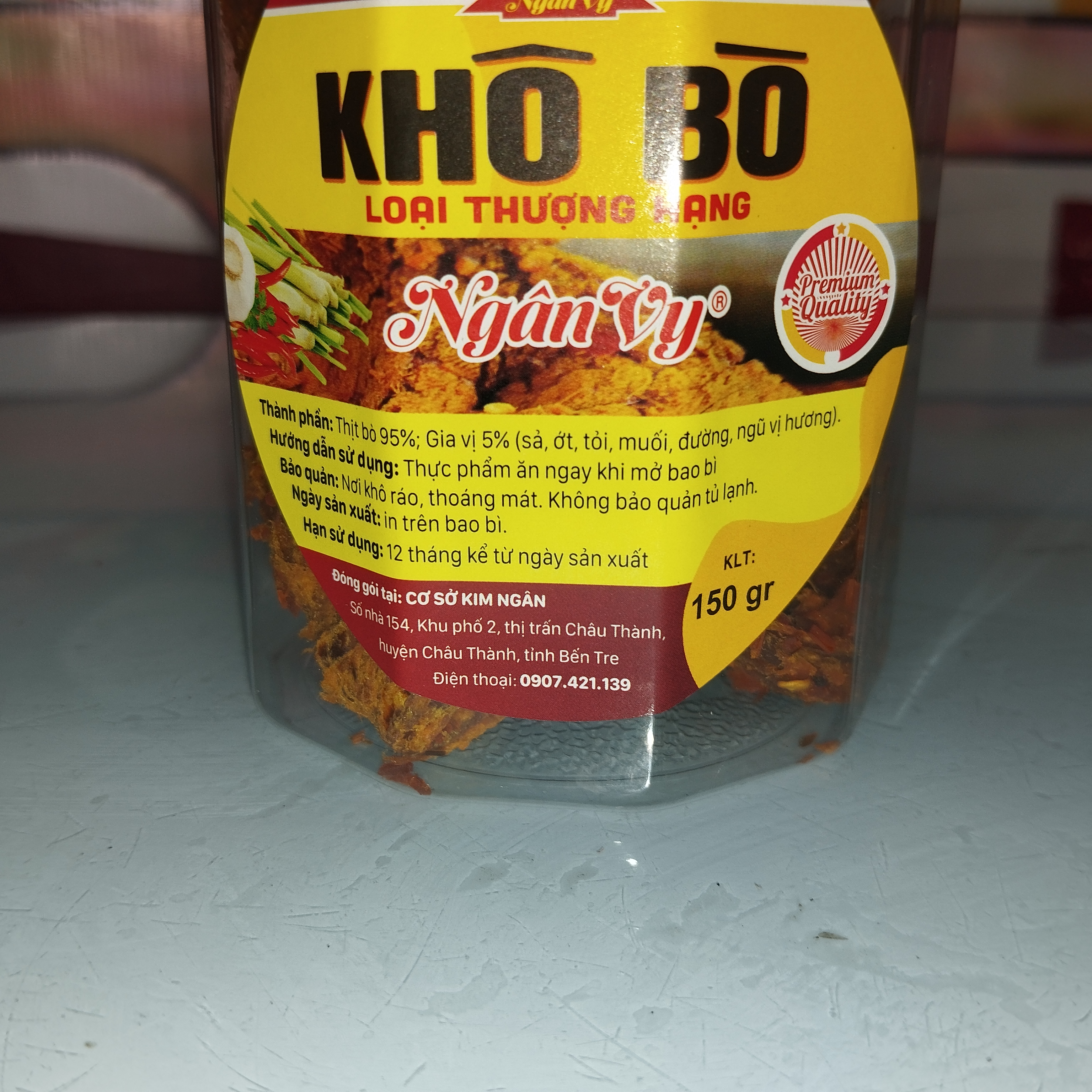 Khô bò Ngân Vi