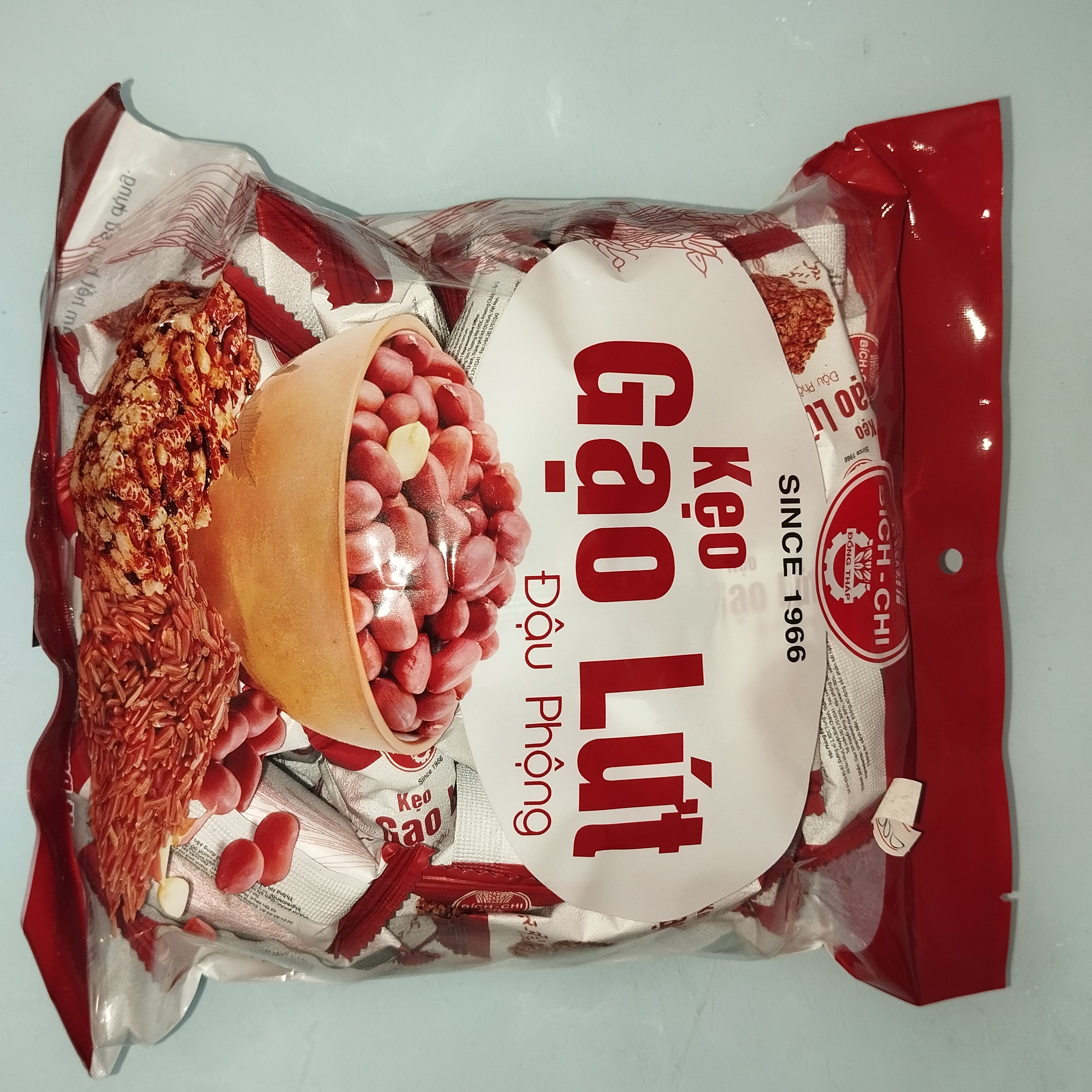 Kẹo gạo lứt đậu phộng