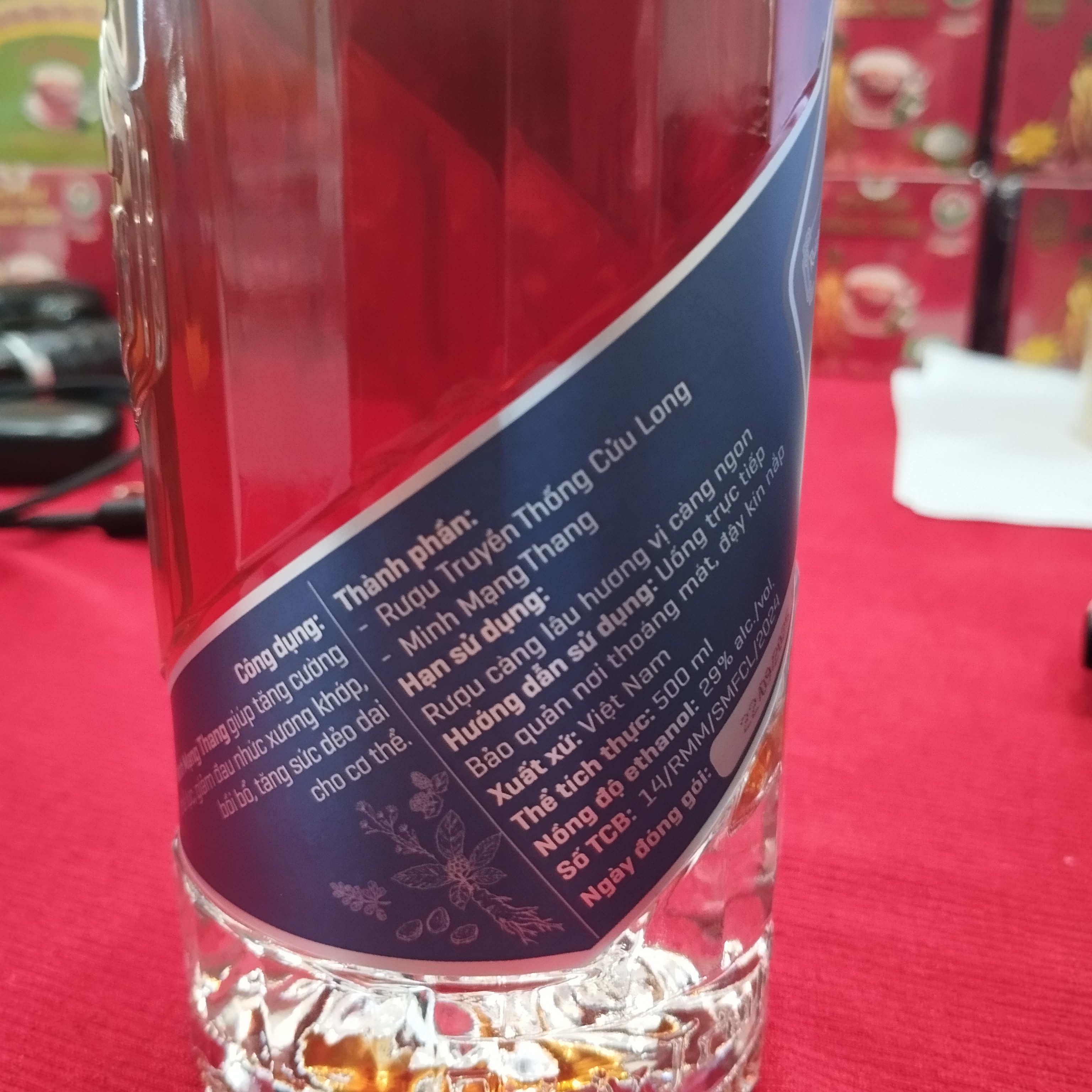 Rượu Minh Mạng 500ml